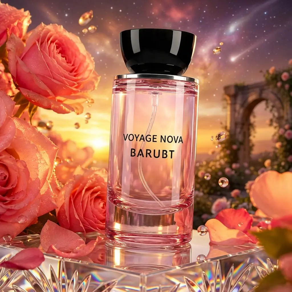 Voyage Nova | Rosey Fruity Floral | Extrait De Parfum 50ml | Long Lasting Luxury Fragrance | Daily women's perfume rose vibrant for women Summervibes Alluring