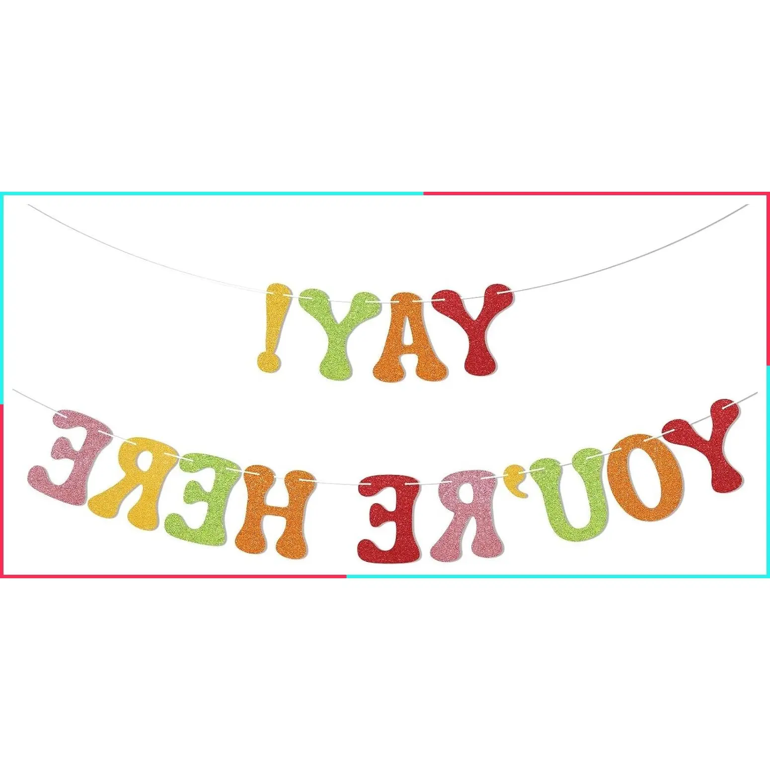 Welcome Home Decor Banner - Housewarming Sign, School Welcome Board, Back to School Decorations Multicolor