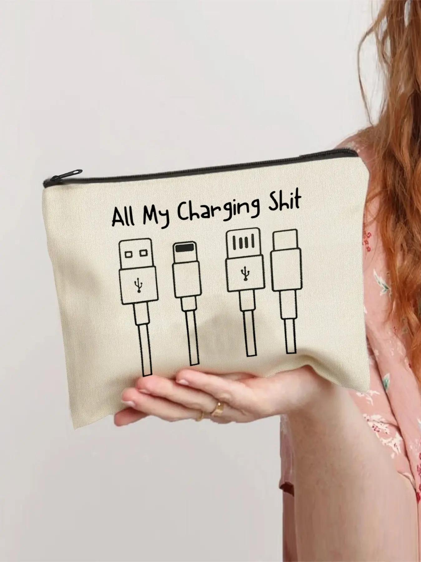 2025 New Style Travel Makeup Storage Bag, Gifts for Her, Zipper Handheld Cosmetic Pouch, Traveling Organizer for Daily Travel Use, Cosmetic Travel Bags, Travel Essentials