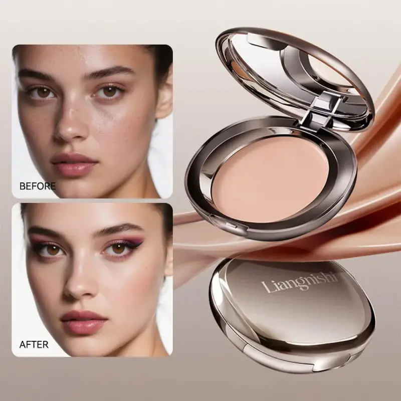 Velvet Concealer Foundation Cream, Matte Coverage & Oil Control, Hydrating Long-Lasting Makeup, Waterproof Sweatproof