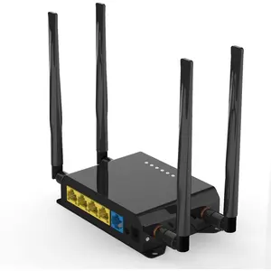ZBT 4G LTE WiFi Router with Quectel EC25-AF ( 4) Module 300Mbps  Router SIM Card Slot 4 LAN Ports Hardware Watchdog Auto Reboot for  &  Mobile Hotspot WE826-Q