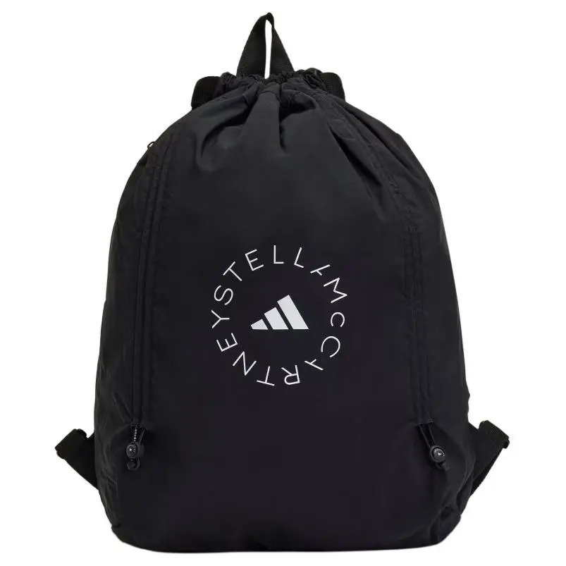 Adidas X Stella McCartney 25L Minimalist Sporty Nylon Backpack For Women In Black