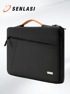 Lightweight Laptop Sleeve Bag for Macbook Air Pro 13-16 Inch, M1 M2 M3, with Handle and Front Pocket, Minimalist Design