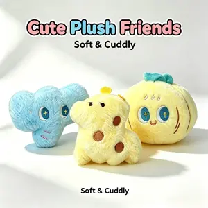 Cute Elephant Deer Bee Plush Toys for Kids, Soft Filled Comfort Dolls, Unisex Room Decor Gifts, Perfect for Playtime