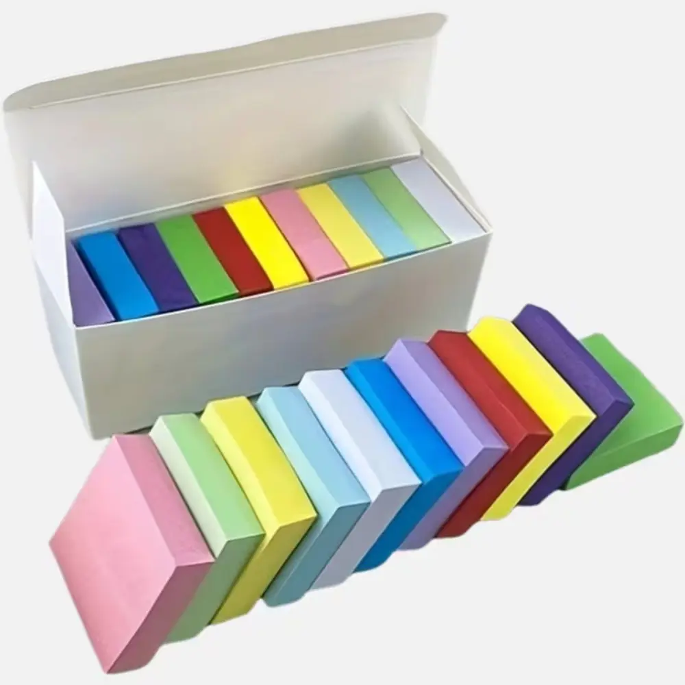 Multicolor Sticky Notes Set with Mini Index Labels - 11-Pack, 1100 Sheets, for Students & Office Use, Box Packaging
