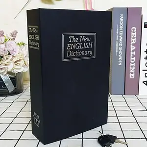 New English Dictionary Simulation Diversion Safe Code Lock Design Hidden Household Discreet Valuables Passport Storage Case