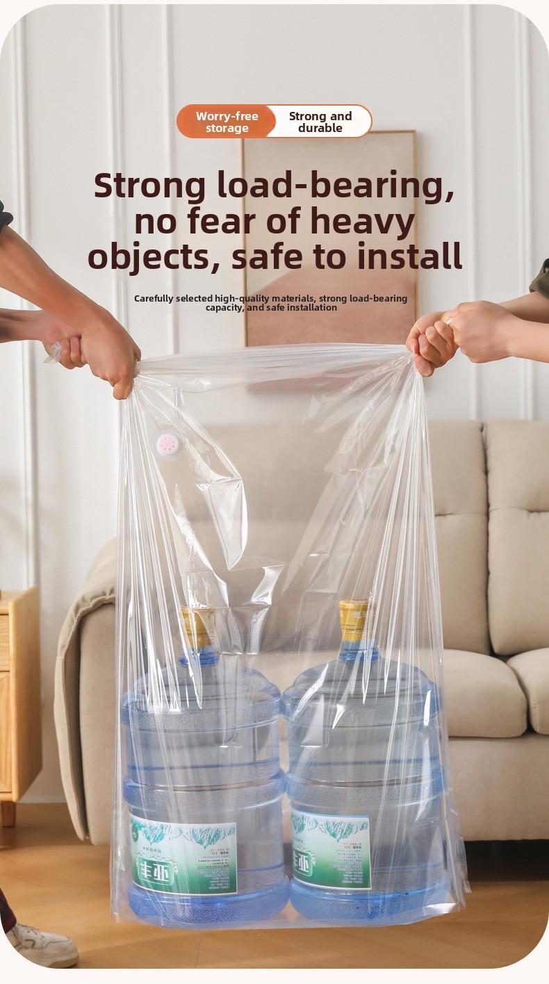 Vacuum Compression Bag No Air Extractor Needed 3D Thickened Large Capacity Clothes Quilts Storage Sealing Bag