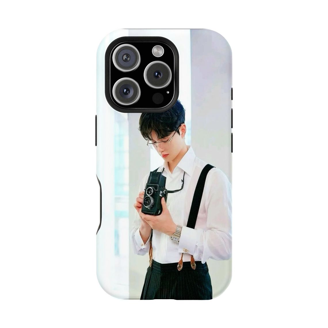 Song Kang Double-layer durable phone Cases For iPhone 17 16 15 14 13 12 Promax Pro Plus, hard shell protection ,Unique design,best Gift