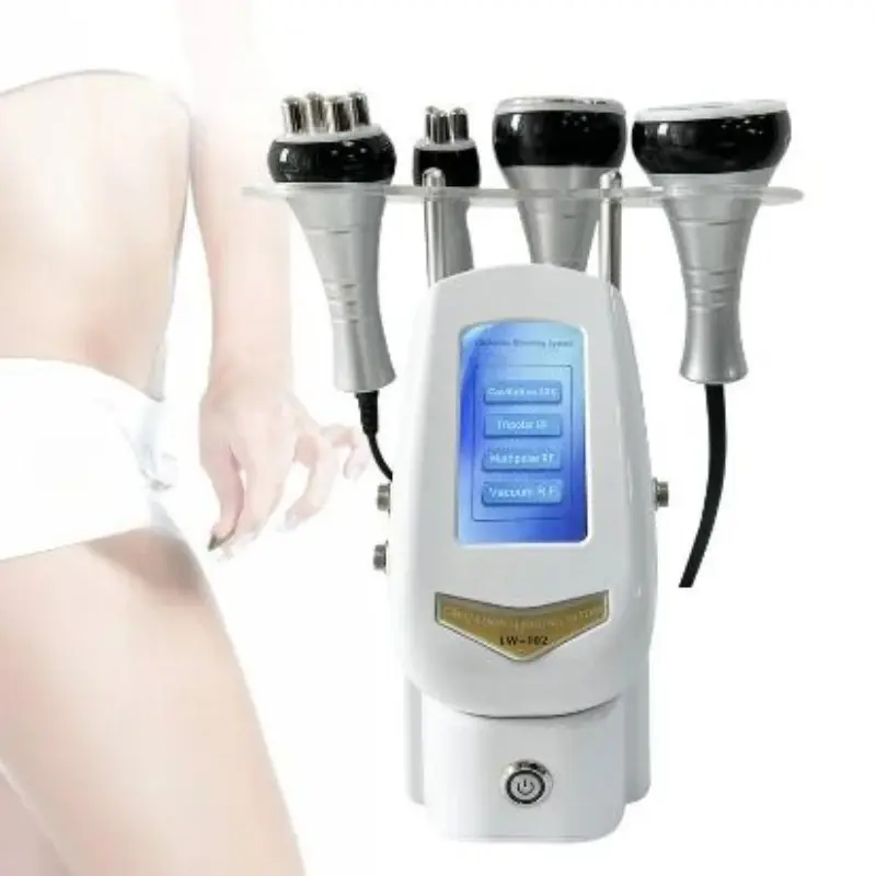 Four-In-One Home Body Massage Device, Facial and Full-Body Use, RF Beauty Instrument for Tightening and Relaxing, Us Plug