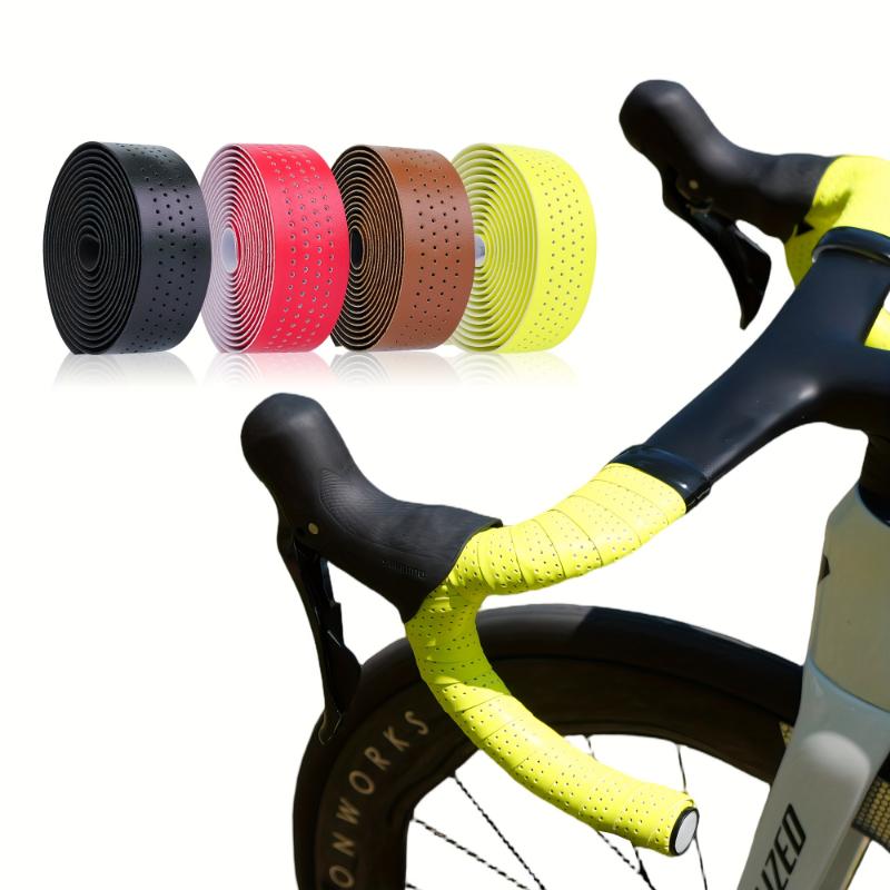 Bike Handlebar Tape, Breathable, Non-Slip Lightweight Grip Tape, Suitable for Road Racing