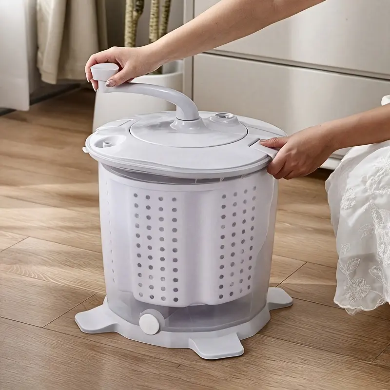 [4.5Kg Manual Washer] 4.5Kg Manual Mini Washing Machine |     No Electricity Required, Top Loading, Mechanical Control |     Suitable for Home And Dormitory Use, Mixed Washing, And Drying