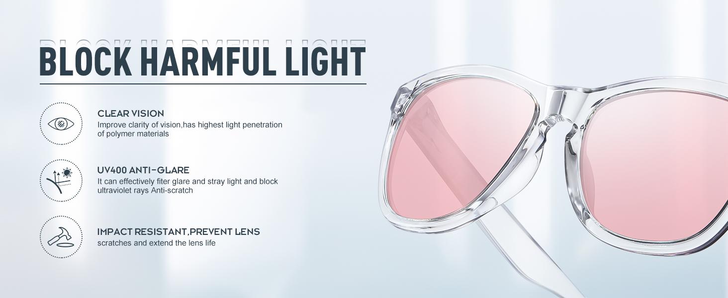 【Holiday Haul】Sunglasses Womens Polarized Sunglasses for Mens Womens Retro Mirror Lens for Driving Fishing UV400 Protection