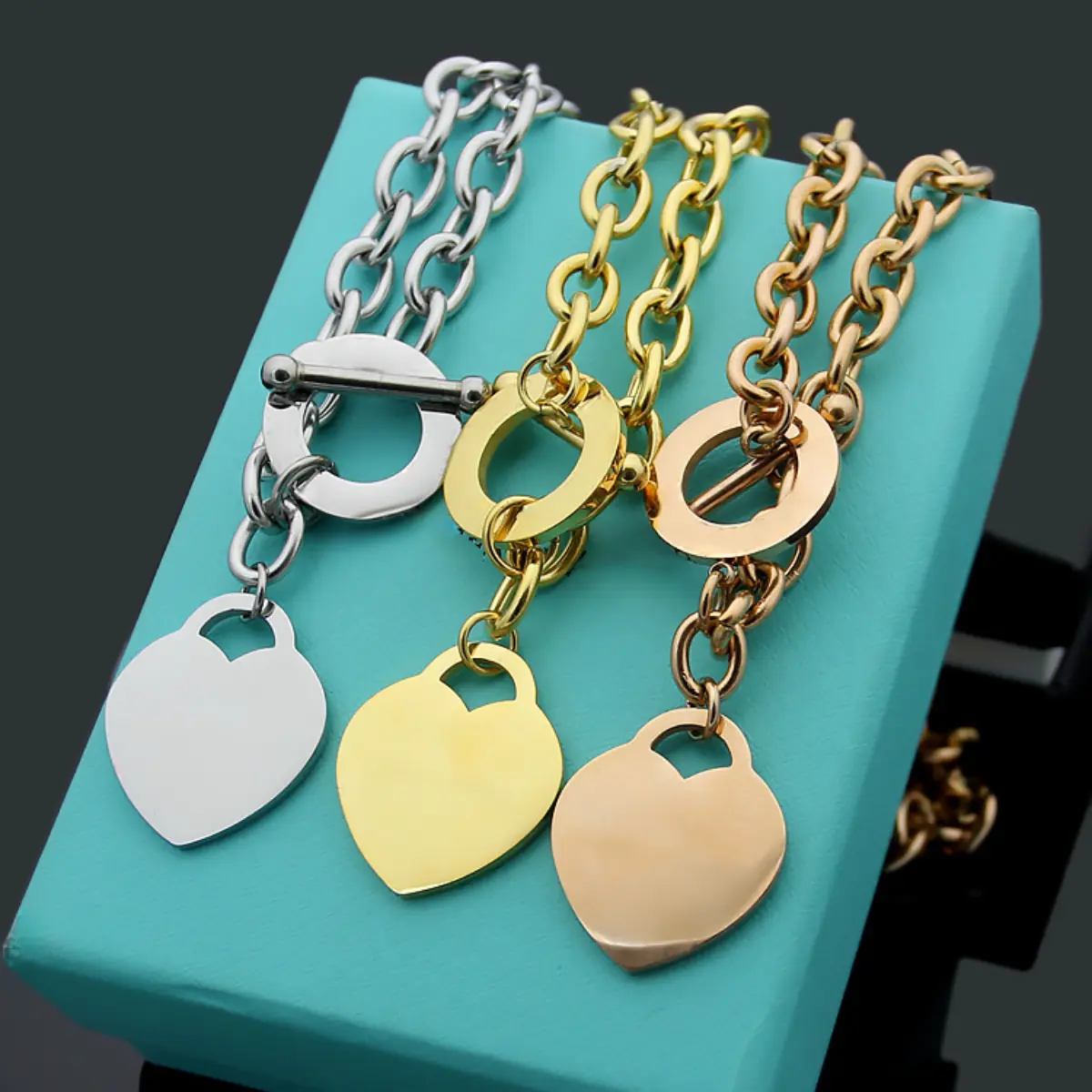 Rose Gold Set（Bracelet + Necklace）