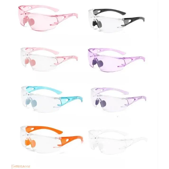 Clear Safety Glasses Anti Scratch Protective Eyewear, Fashion Flat Lens Glasses for Men Women, Lightweight Transparent Safety Glasses, Comfortable Eye Protection for DIY Projects, Home Improvement, Workshop & Outdoor Activities
