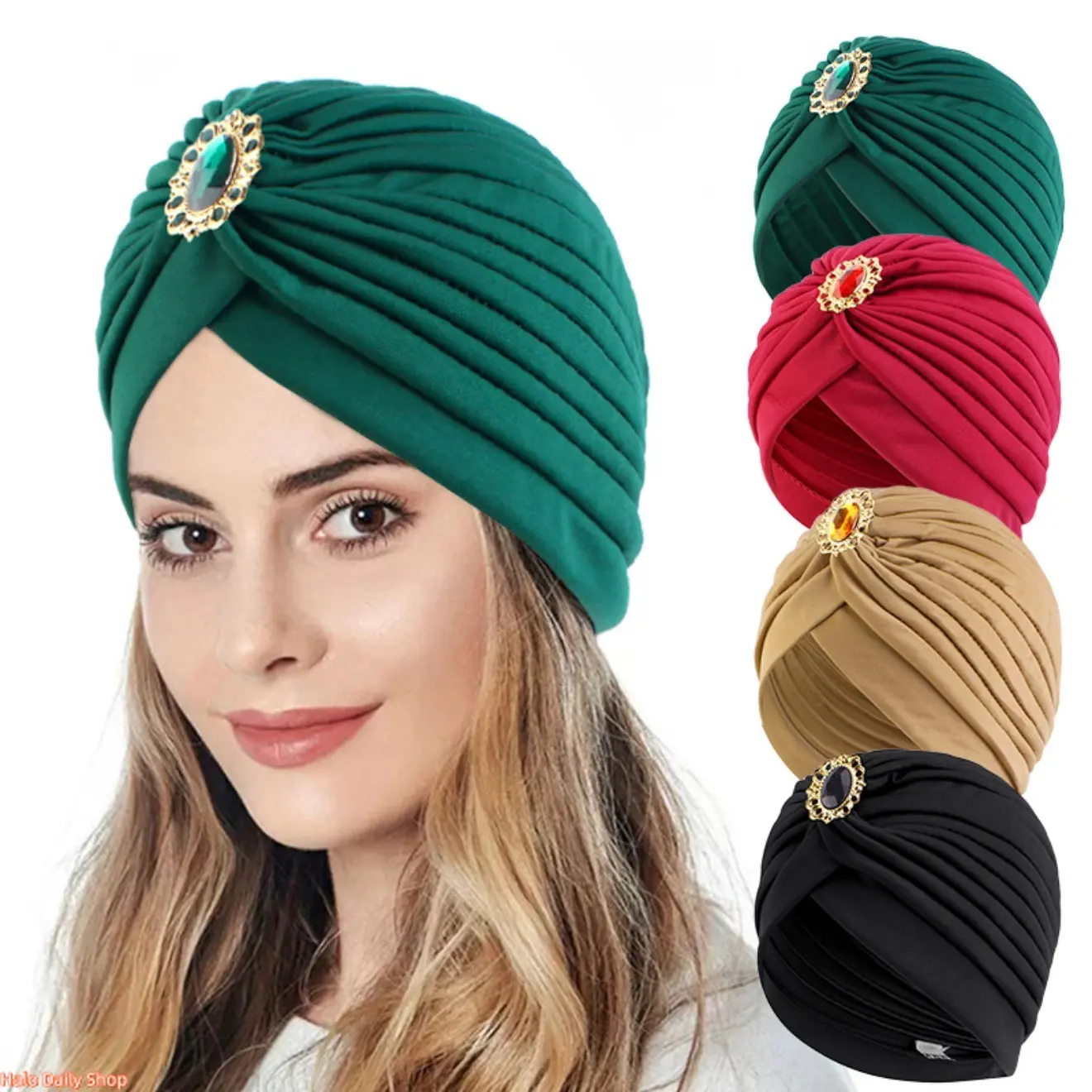 2026 Popular Ethnic Wind Alloy Diamond Vintage Traditional Folk Purple Turban Hat, Indian Clothes Fashion Accessory, Purple Turban Hats, Traditional Folk Hats