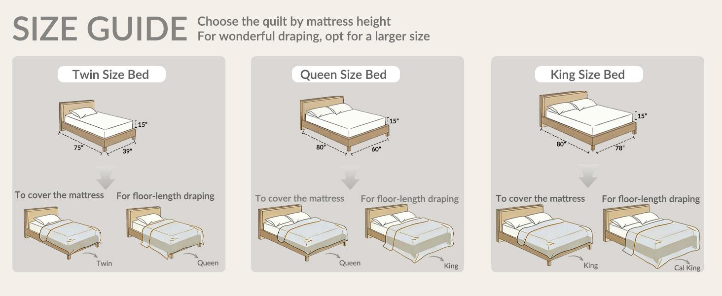 Queen Size Bedding Set with 2 Pillow Shams, Lightweight Taupe Full Queen Bedspread with Vintage Damask Pattern, Soft Bedspreads Coverlets for All