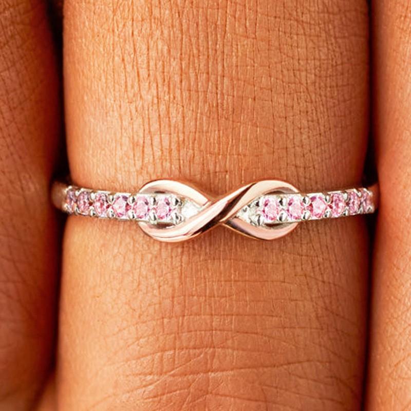 Forever Besties Pinky Promise Ring| Infinity Friendship Jewelry Forever Friendship Infinity Rings Open Adjustable Size Valentine’s Day gift