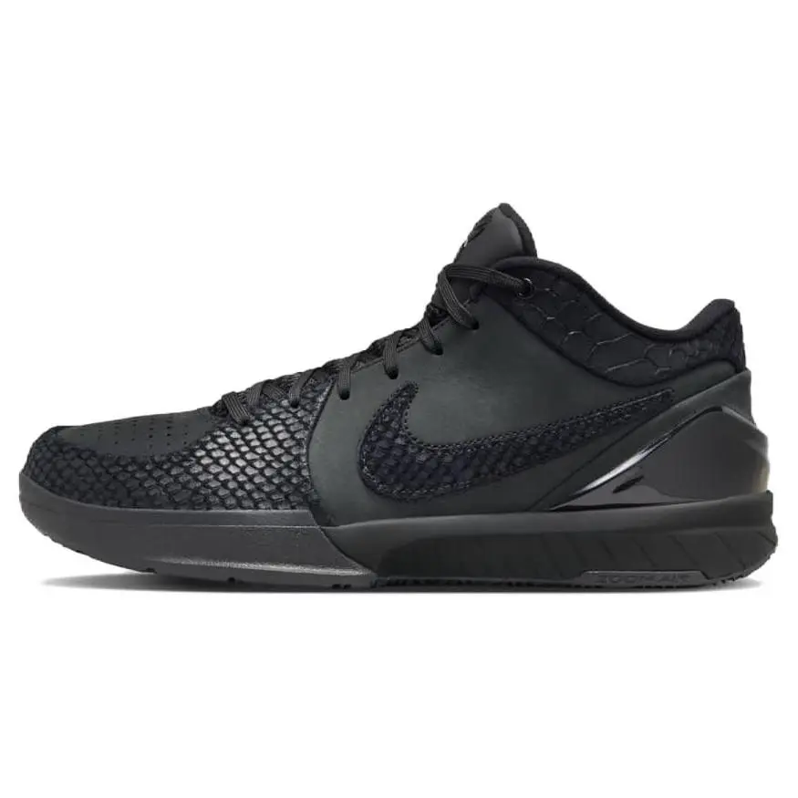 Nike Zoom Kobe 4 Protro Black Mamba Low-Top Basketball Shoes for Men and Women Verifiable, with credentials and supporting global authentication