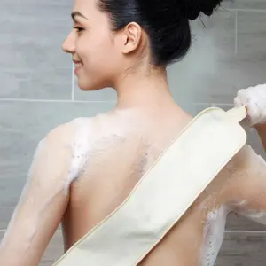 Exfoliating Back Scrubber Long Towel, Deep Clean Dead Skin and Keratin, Shower Body Scrubber for Back Acne, Durable