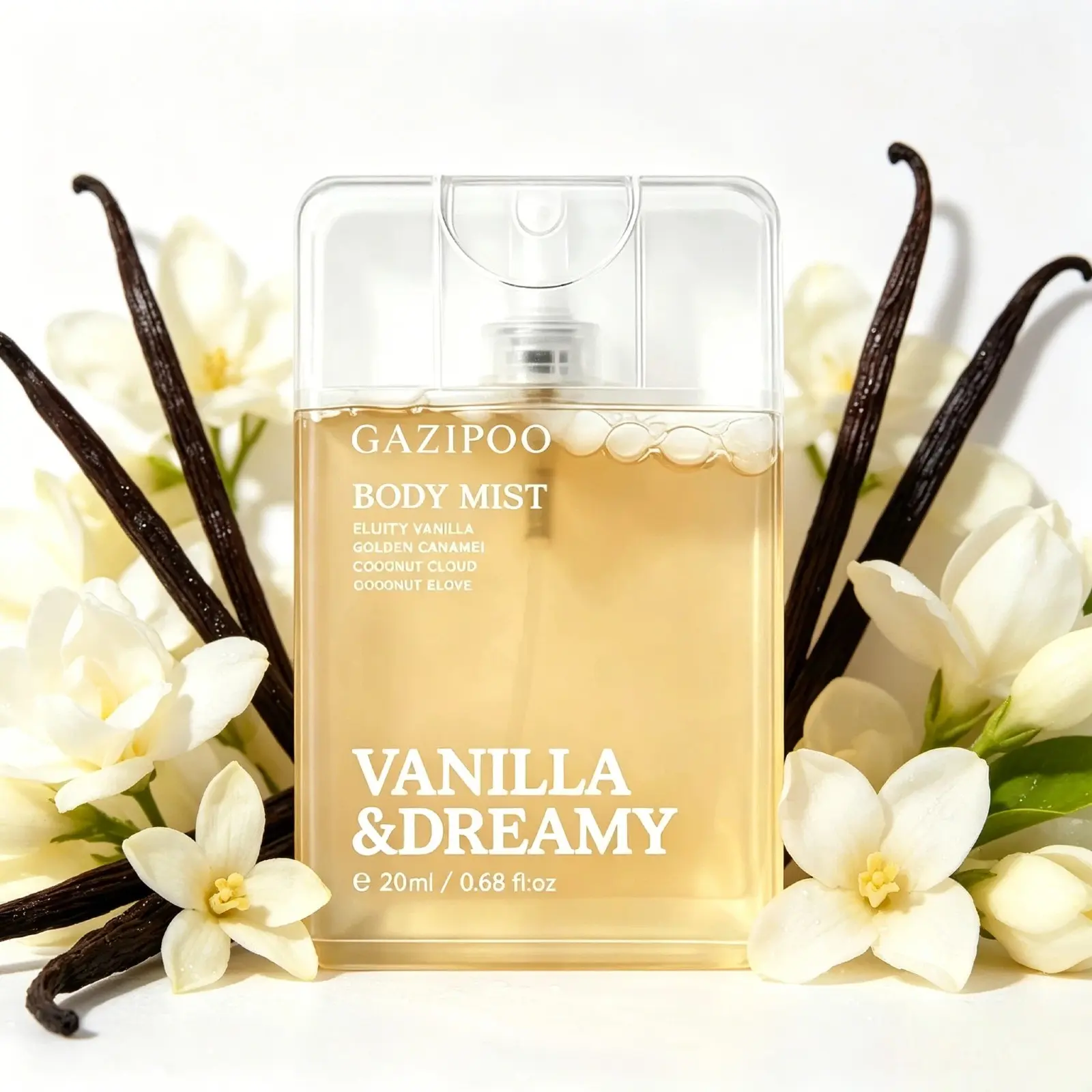 Vanilla Card Pheromone Oil - Rich 20ml Perfume Oil Spray for Women & Men，Vanillat & Coconut Eau De Toilette，Sweet Hair and Body Spray, For Daily, Dating, Travel Use.