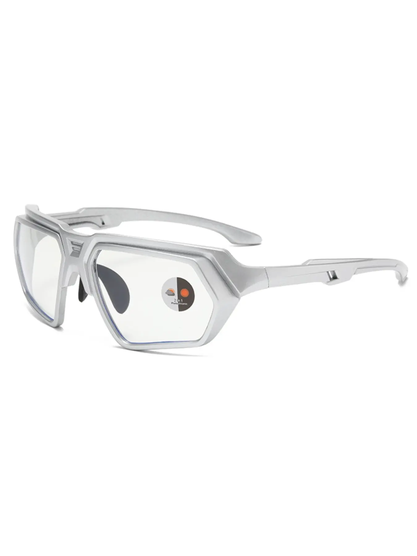 【1PC】Outdoor Sports Cycling Fashion Trendy, Windproof Color-Changing Goggles for Cycling and Hiking, Unisex Sport Protective Glasses