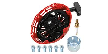 BASIC SUPPLY Recoil Pull Starter for Predator 196cc 212cc 6.5hp Coleman CT200U CT200U-EX BT200X KT196 Baja MB200 Trailmaster Hammerhead Massimo Harbor Freight GX120 GX160 GX200 Mini Bike Go Kart Cart Engine