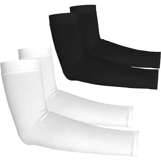 2 Pair Arm Sleeves for Men and Women - Tattoo Cover Up - Cooling Sports Sleeve for Basketball Golf Football