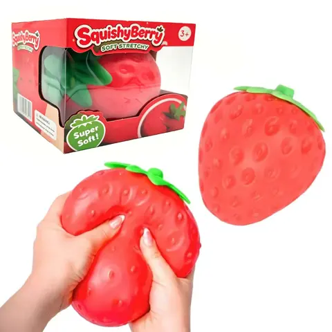 New Upgrade 5" Jumbo Squishy Soft Stress Ball - Stress Relief Squishies, Sensory Fidget Relief Fidget Toy, Kneadable Non-Toxic Safe Durable Sensory Tool for Kids Ages 3+ & Adults, Desktop Reliever