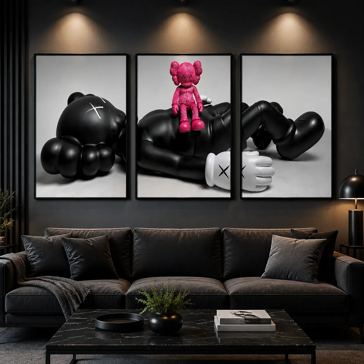 Hypebeast Street Art Canvas Print - Urban Graffiti Wall Decor, Modern Artwork, Trendy Room Decoration for Living Room, Bedroom
