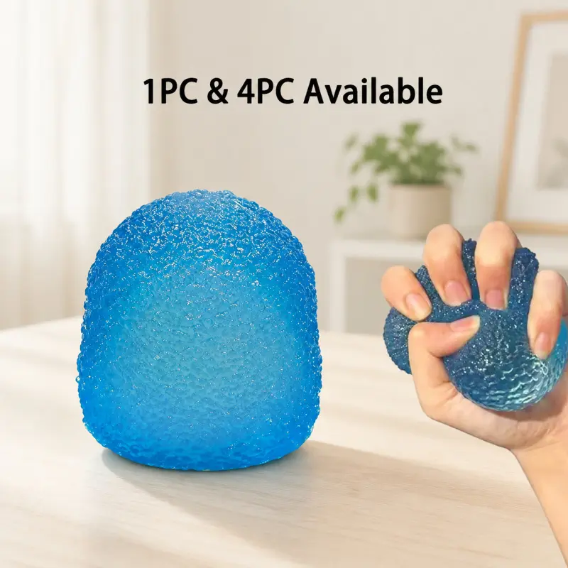 4 Pack Hard Candy Shaped Stress Relief Balls, Soft TPR Squeeze Fidget Squishy Toys for Teens & Adults, Wearable Durable Sensory Decompression Ornament, Birthday Gathering Handout Holiday Decorative Fillers, Stress Ball Set