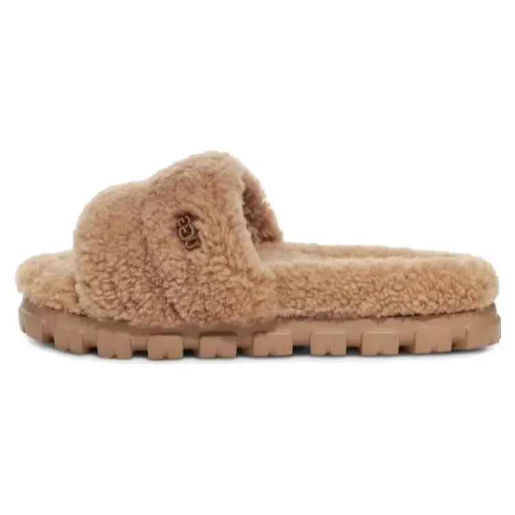 UGG Wmns Cozetta Curly Slipper 'Chestnut' 1130838-CHE