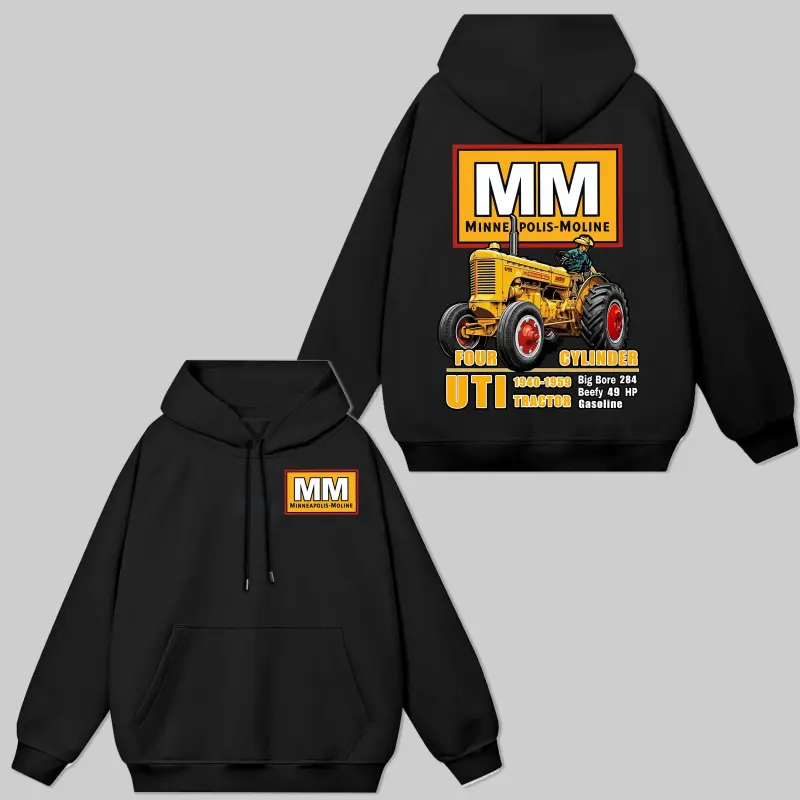 Graphic T-Shirt, Hoodie, MM UTI Tractor T-Shirt, Farm Machinery Graphic Tee, Tractor Graphic Shirt, Farmer Gift Shirt, Agriculture Apparel, Farming Lifestyle Tee, Farmers X-mas Gift, Unisex Cotton T-Shirt, Casual Farm Wear