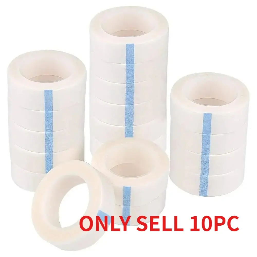 New 1/5/10 Rolls Eyelash Extension Tape False Eyelashes Makeup Tool Easy Tear Micro Hole Tape Professional Beauty Eyelash Tape