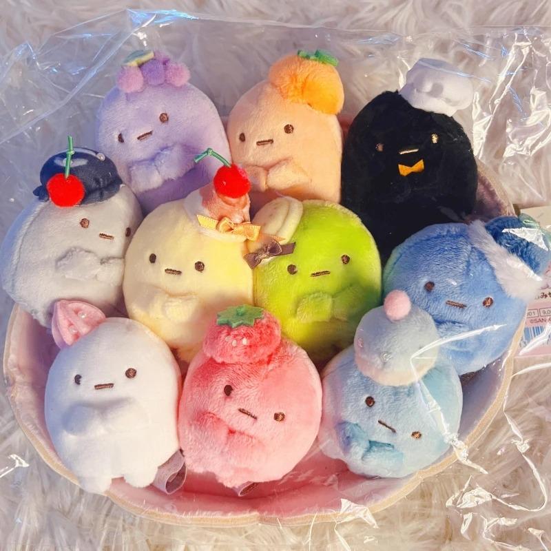 Sumikko Gurashi 10th Anniversary Plush Keychain Cute Stuffed Toy Bag Charm
