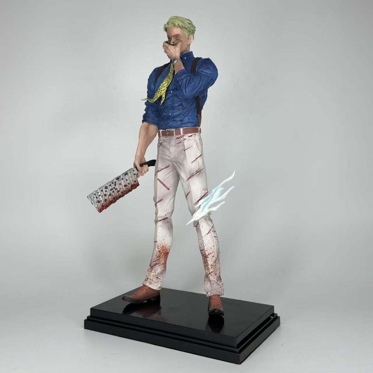 ​​Hot Jujutsu Kaisen Nanami Kento Final Battle 32cm Standing Pose Anime Figure Statue Desktop Decoration Adult Gifts