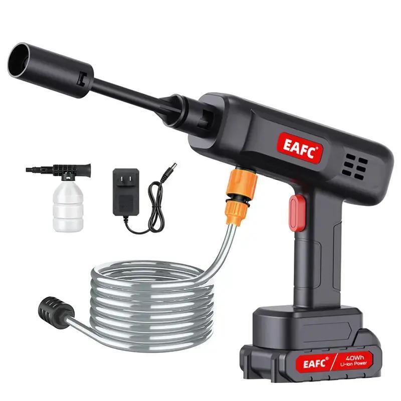 Portable High Pressure Car Washing Water Gun, Car Wash Sprayer, 1 Count Multifunctional Wireless Rechargeable High Pressure Water Gun, Suitable for Car, Floor Washing