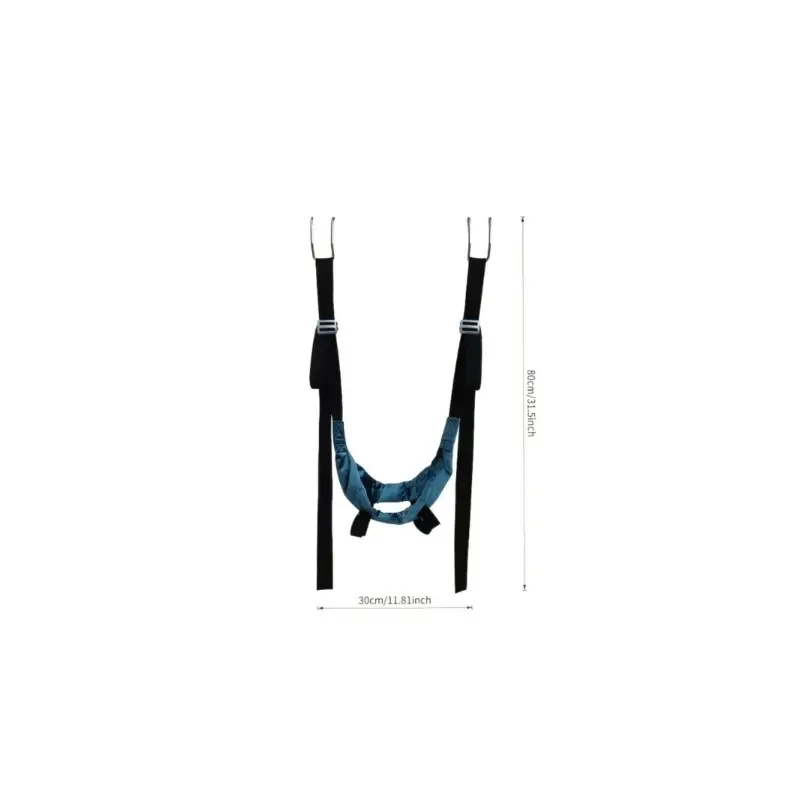 Upgraded Door-Hung Cervical Stretcher, Portable Stretching Neck Traction Device, Hanging Neck Relaxation Equipment. Easy to install and space-saving, suitable for daily neck care training at home and in the office.