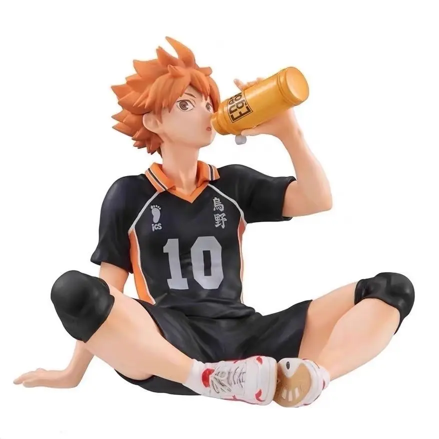 Handheld Volleyball Boy Hikari Hinata Shadow Mountain Figure, Flying Gundam Car Ornament Series Model Collectible Toy Anime Collectibles