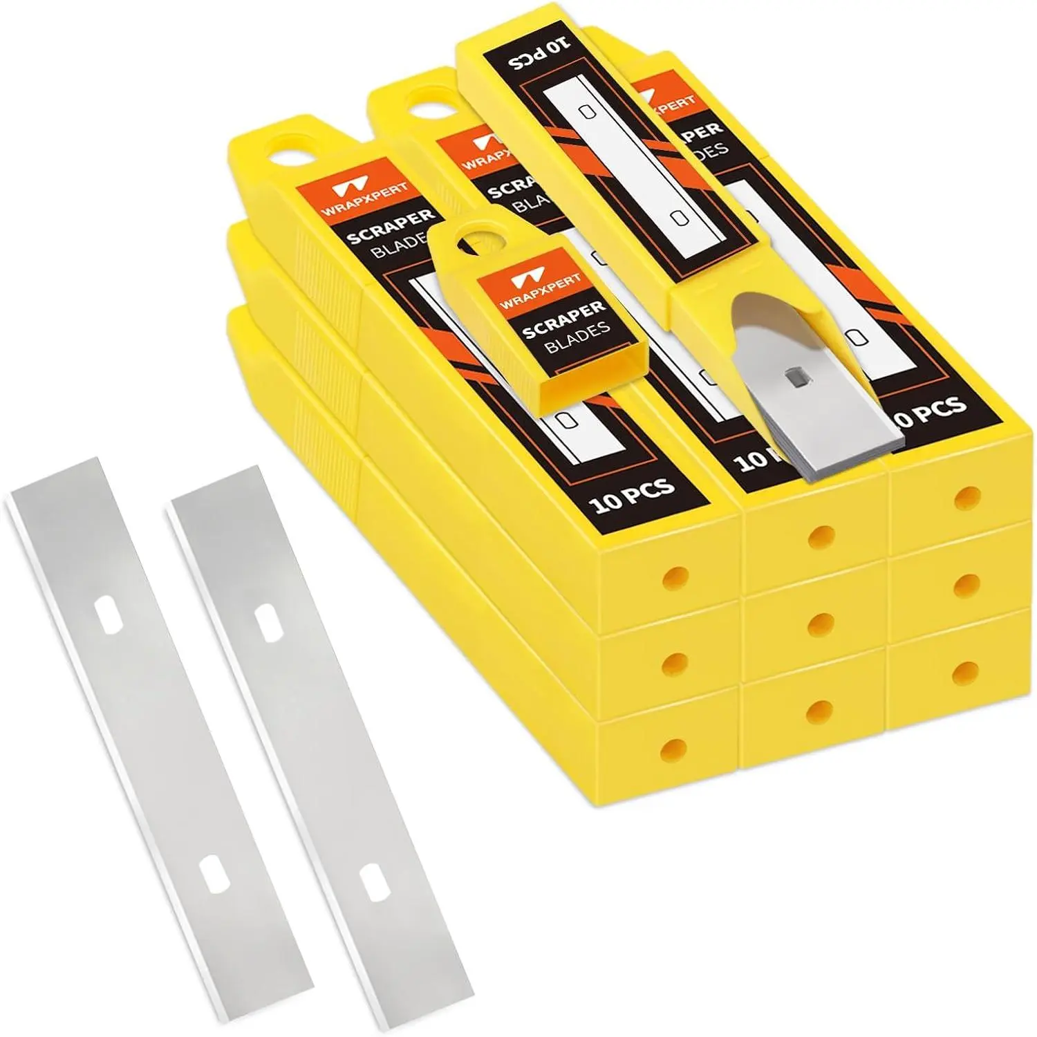 Scraper Blade 4 inch 100pcs Razor Blades for Wall Windows Stove