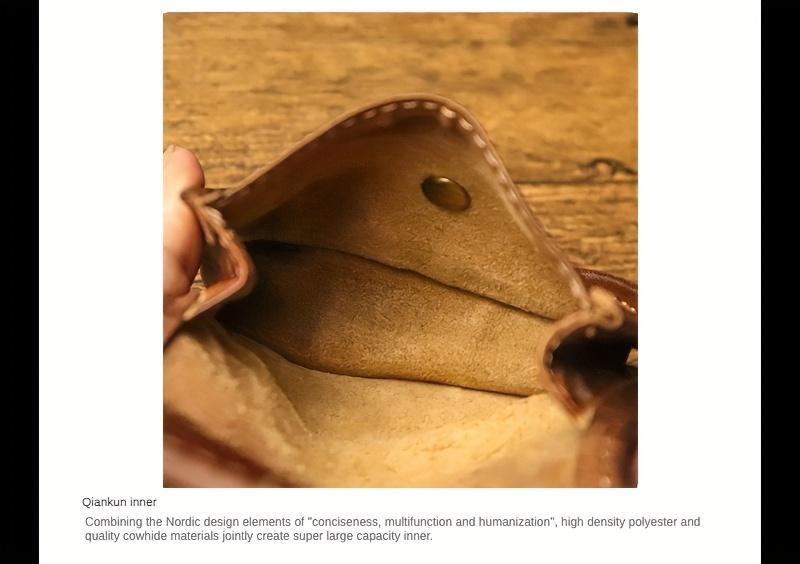 Stop buying generic gifts.  This 1-pack handmade leather card case carries his cards AND your thoughtfulness.