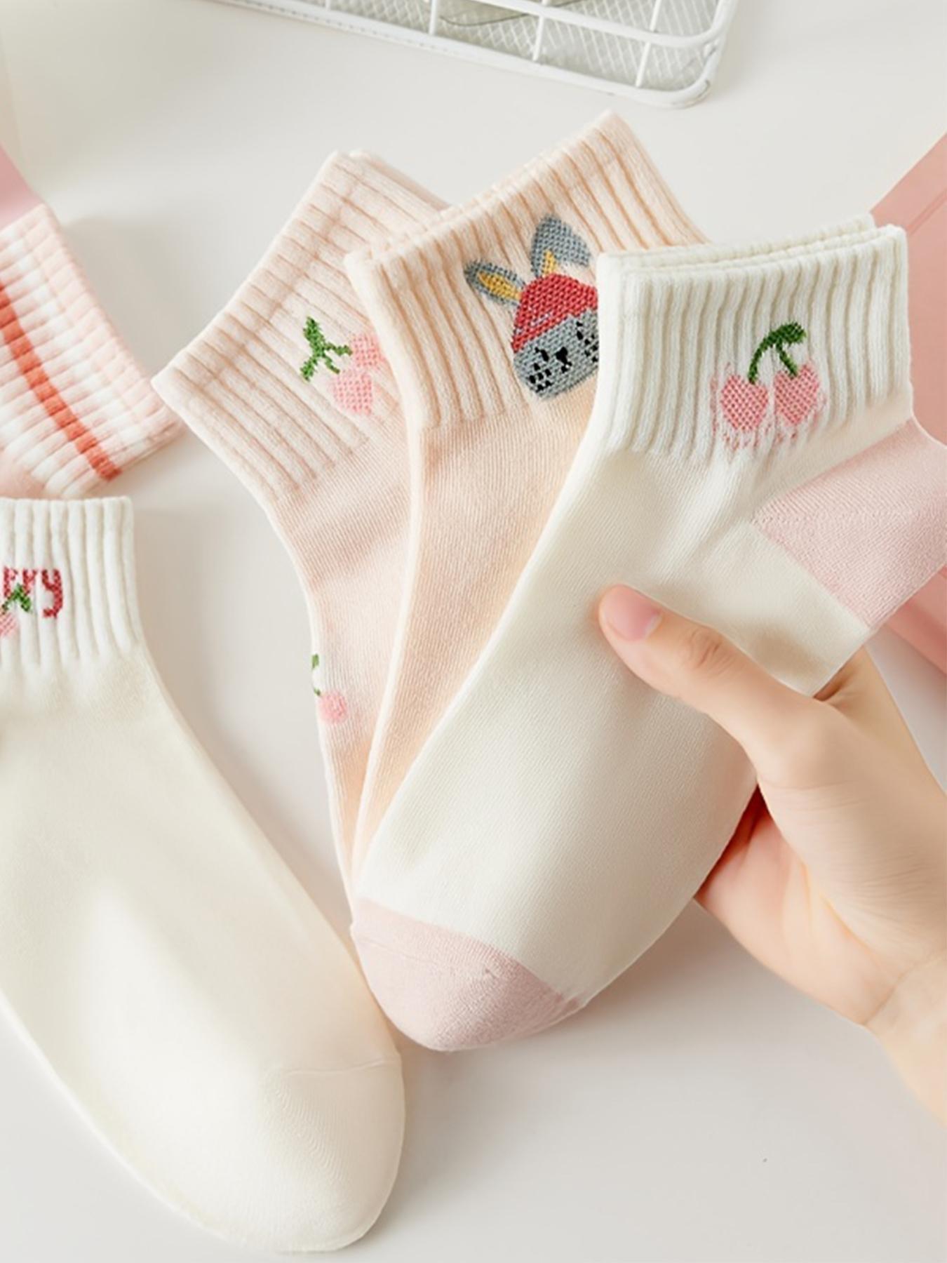 Women's Sports Socks, Cute Comfy Breathable Sports Socks for Daily Wear, Women's Socks for All Seasons