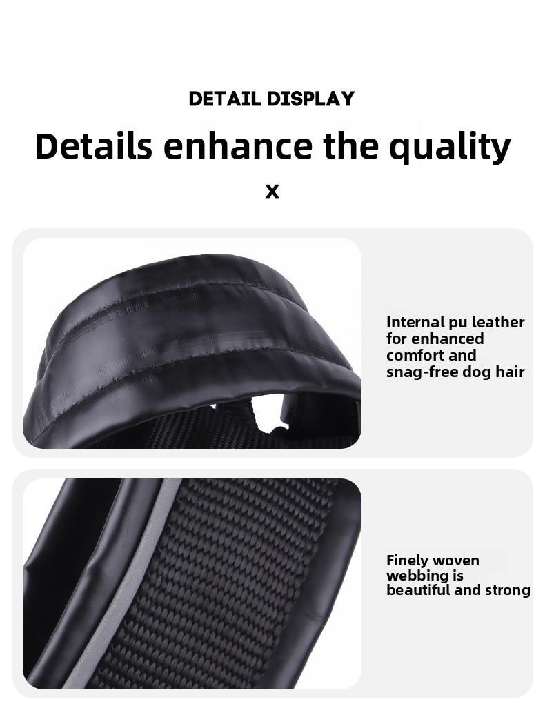 Reflective Anti-Pull Dog Muzzle & Headcollar |   Soft Adjustable Pet Training Halter for Safe Walking