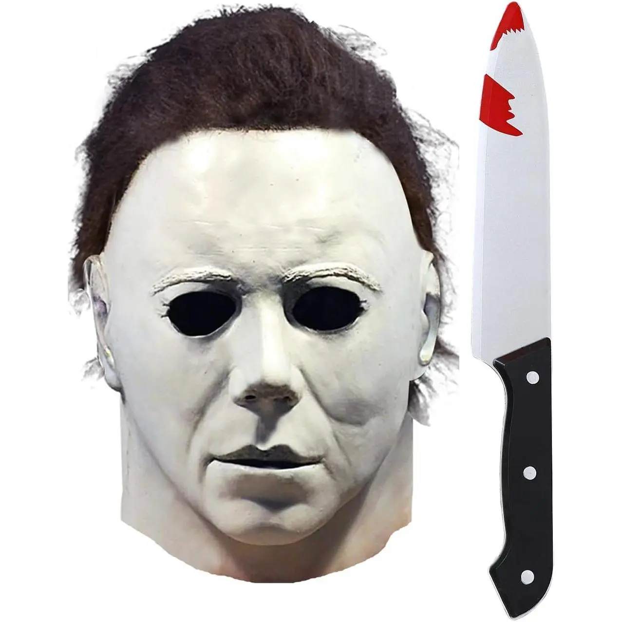 Terrifying Halloween Full-Face Latex Mask for DIY Mask Making Projects (Toys & Hobbies Specialty DIY Supplies),Handcrafted,Glow,Mini,the,Vintage,Resin,Rechargeable,miniature,custom