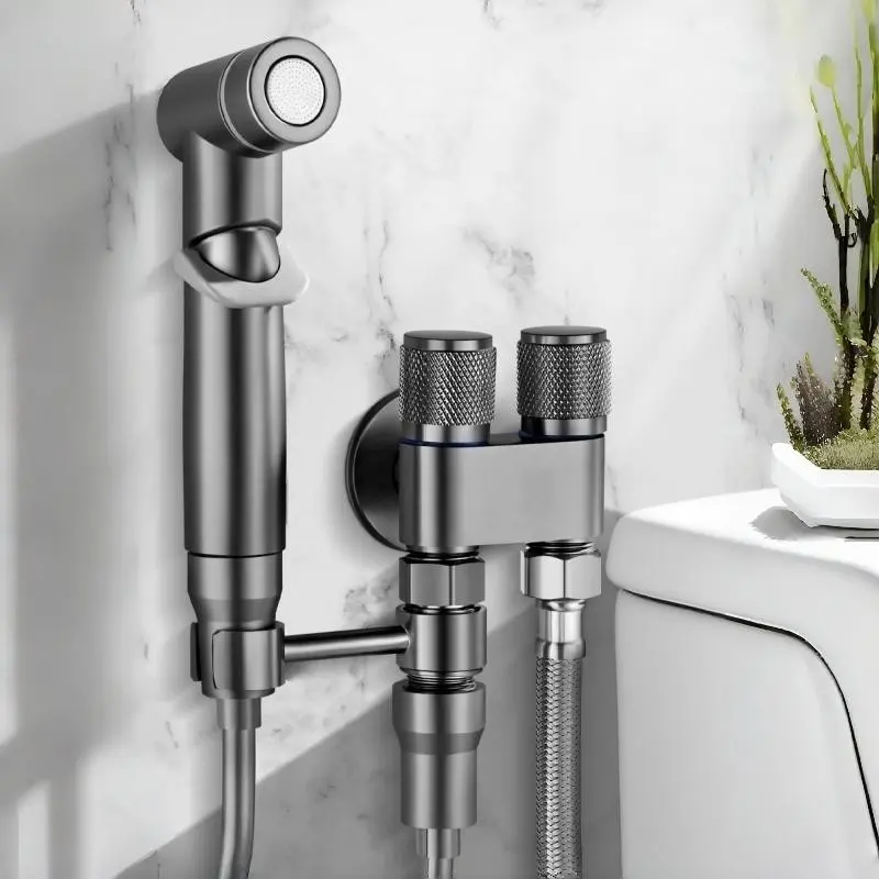 Portable High-Pressure Handheld Bidet Sprayer Set, Bathroom Cleaning Tool for Women, Pop Design, Easy to Use, Ideal for Daily Hygiene