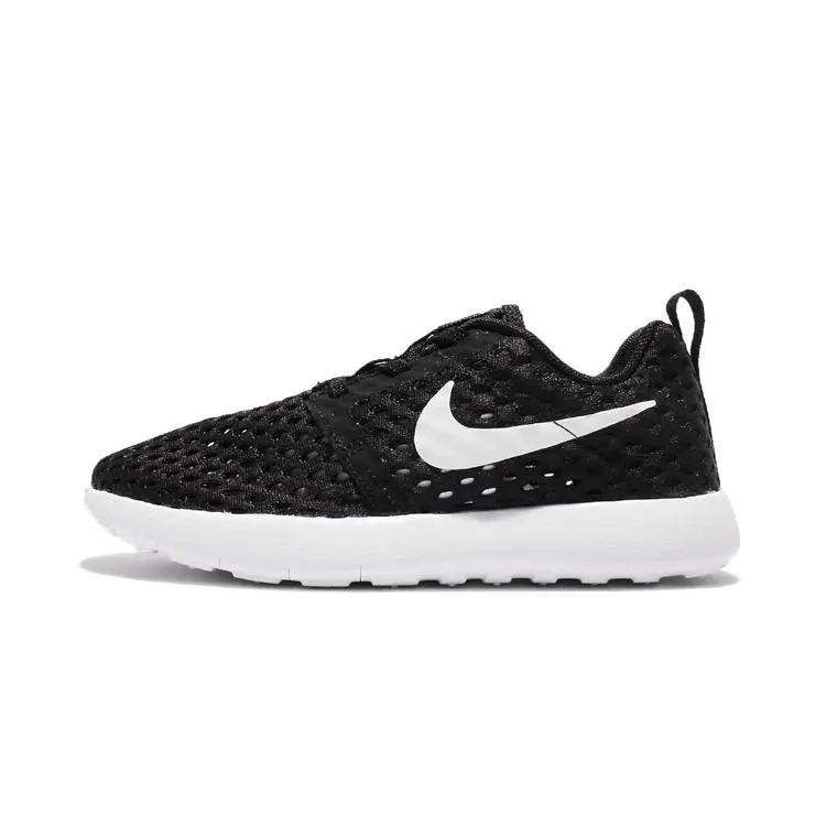 Nike Roshe One Flight Weight Round Toe Lace-Up Low Top Running Shoes 819690-008