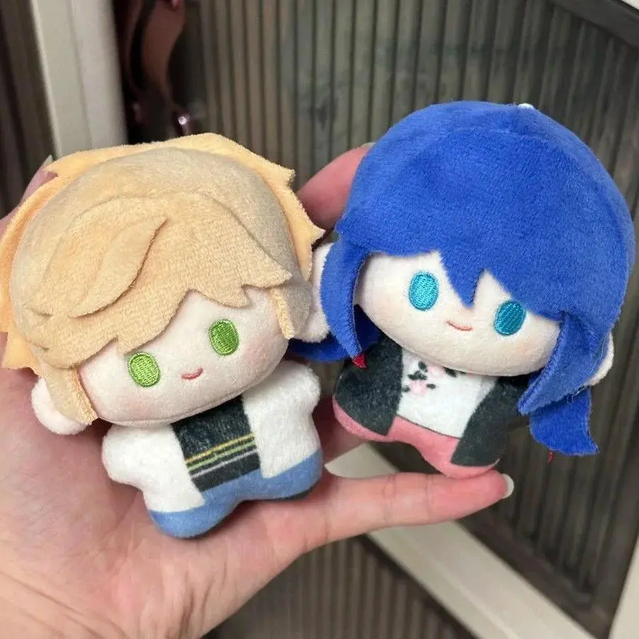 10cm Anime Stuffed Plush Pendants - Marinette Dupain-Cheng & Adrien Agreste Keychain Doll Toys, 2026 Hot Item, Ideal Birthday Gift for Anime Fans