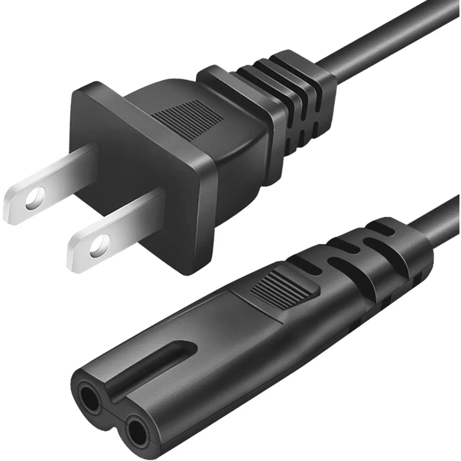 3 FT 2 Prong  AC Power Cord Figure 8 | See Details for  Compatible Device Models