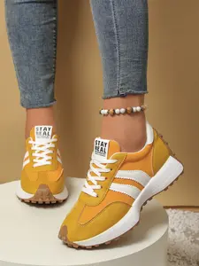 Women's Casual Sneakers, All-Season Footwear, 8 Color Options, Fashionable Walking Shoes, Comfortable Daily Wear Design