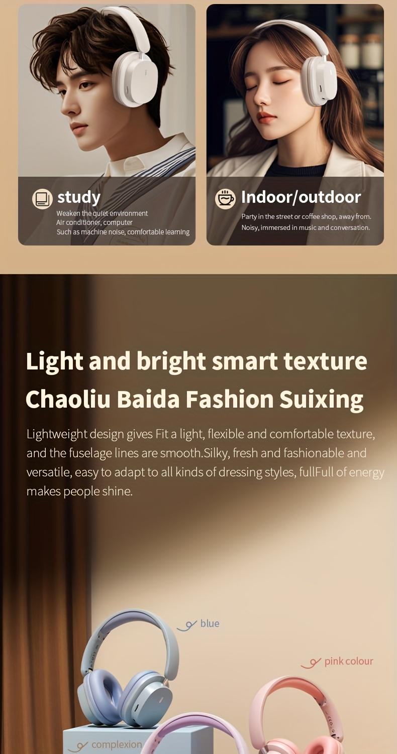 Headphones, High-quality Sound Quality, as a Gift, Connect a 3.5mm Audio Cable as DJ Monitoring Headphones