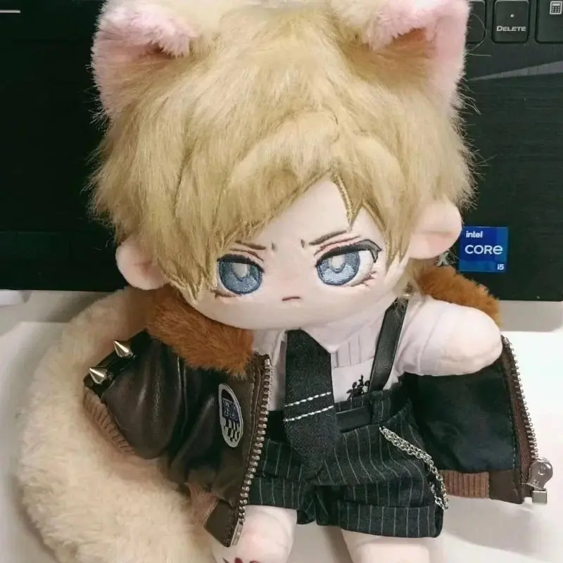 2026 hot item  Genshin Impact Tartaglia Childe 20cm Plush Doll with Skeleton Anime Game Cosplay Peripheral Toys Fans Gifts